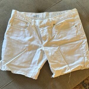 GAP White Denim Women's Shorts